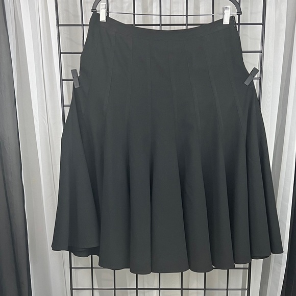 INC International Concepts Black A-Line Skirt - Picture 8 of 9